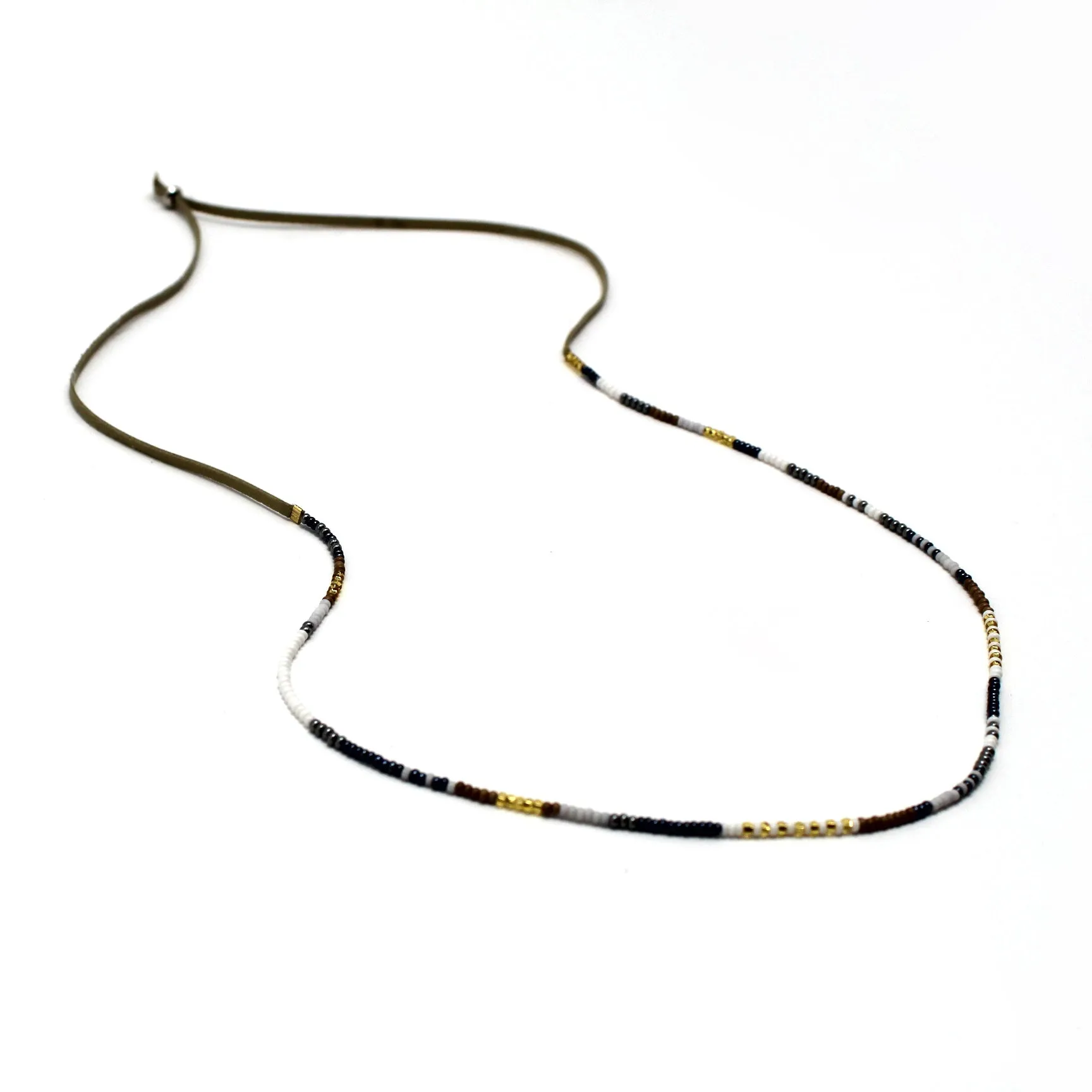 1 Strand Necklace / Wrap Bracelet - SANDPIPER