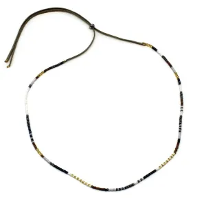 1 Strand Necklace / Wrap Bracelet - SANDPIPER