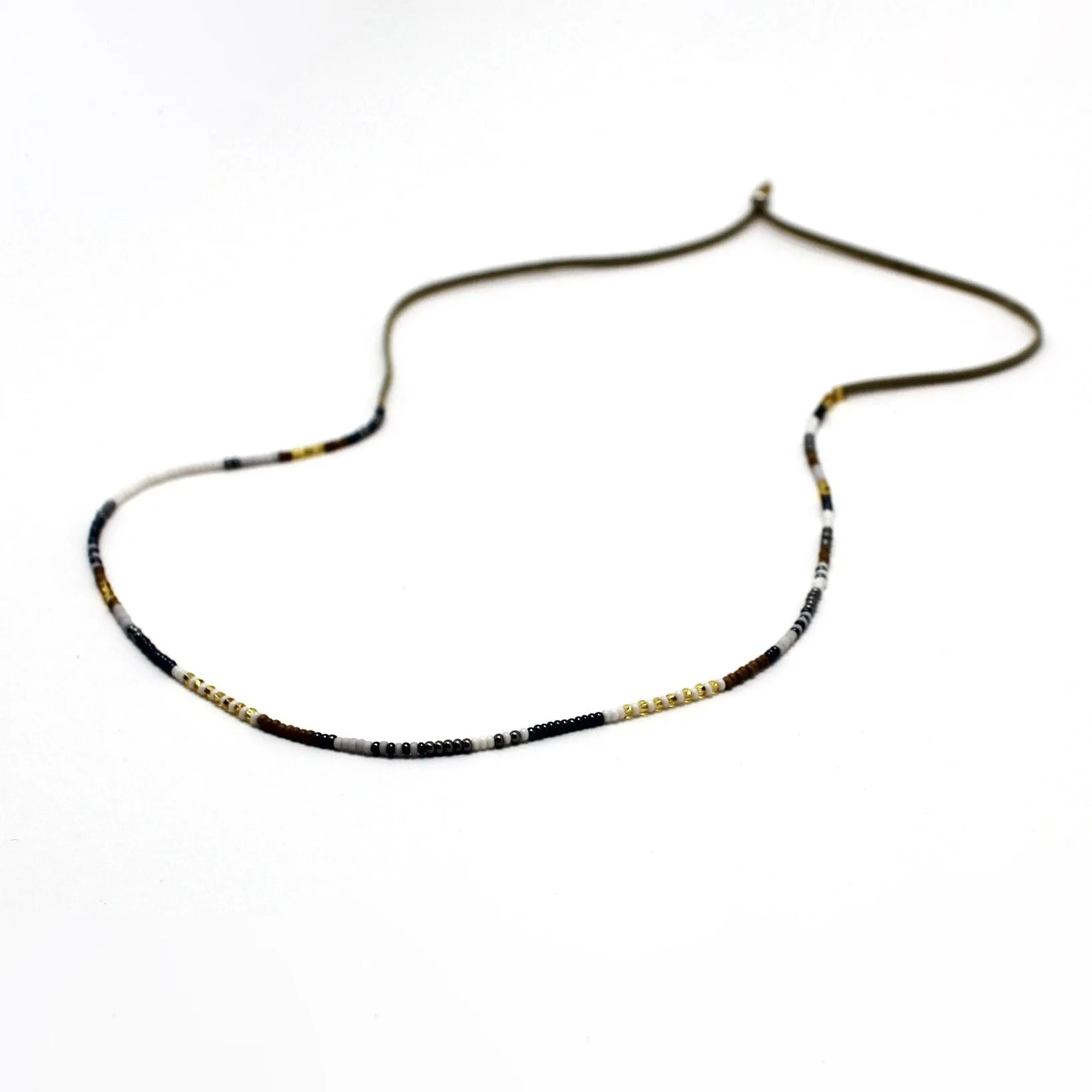 1 Strand Necklace / Wrap Bracelet - SANDPIPER