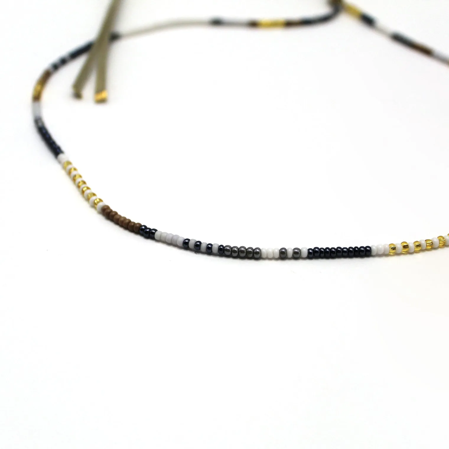 1 Strand Necklace / Wrap Bracelet - SANDPIPER