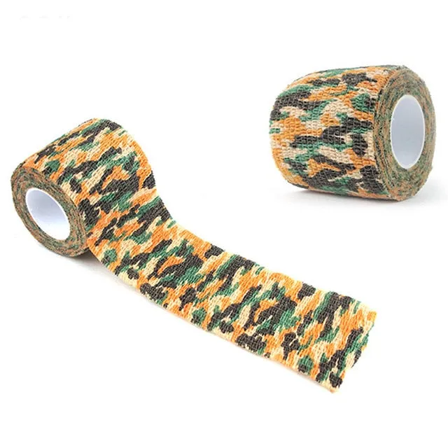 12 Colors Camouflage Tape 5cmx4.5m Army Camo
