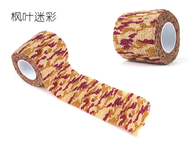 12 Colors Camouflage Tape 5cmx4.5m Army Camo