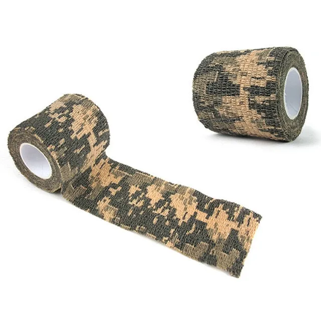 12 Colors Camouflage Tape 5cmx4.5m Army Camo