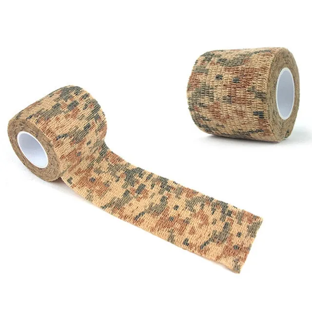 12 Colors Camouflage Tape 5cmx4.5m Army Camo