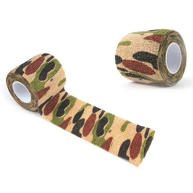 12 Colors Camouflage Tape 5cmx4.5m Army Camo