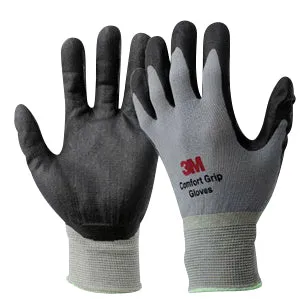 3M Nitrile Work Gloves colored - Foam Coated, Touch Screen, Machine Washable, Lightweight Comfort Gloves 10 Pairs