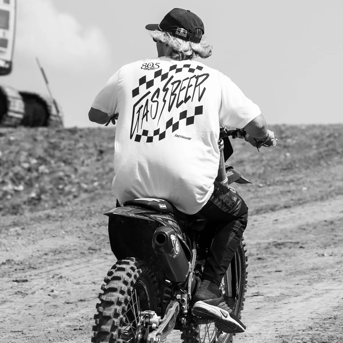 805 Gassed Up Tee - White