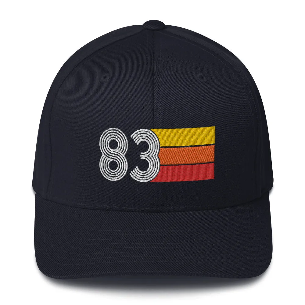 83 Retro Fitted Baseball Cap
