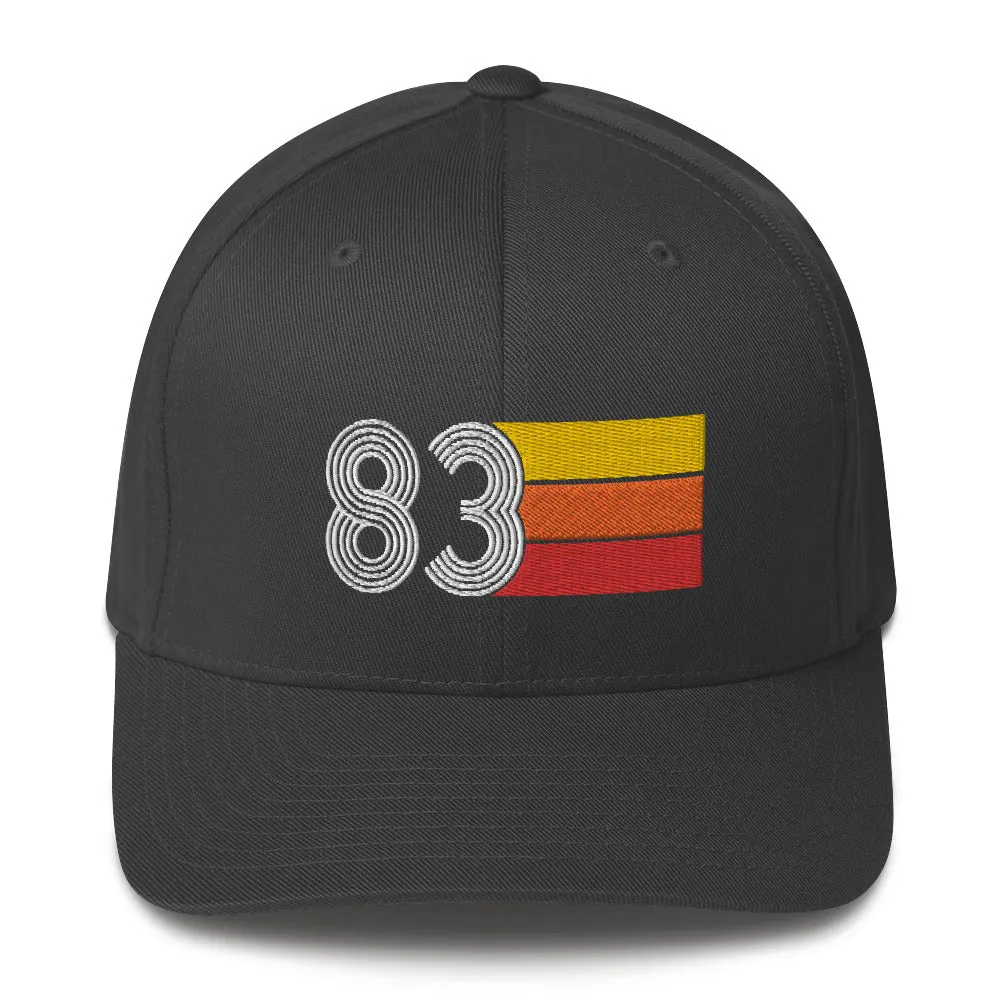 83 Retro Fitted Baseball Cap