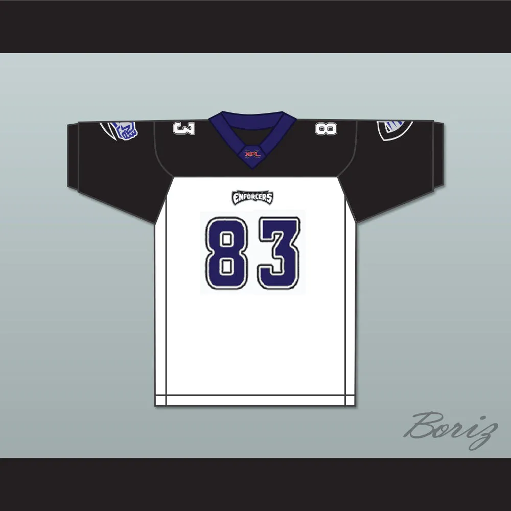 Aaron Bailey 83 Chicago Enforcers Away Football Jersey