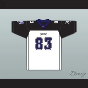 Aaron Bailey 83 Chicago Enforcers Away Football Jersey