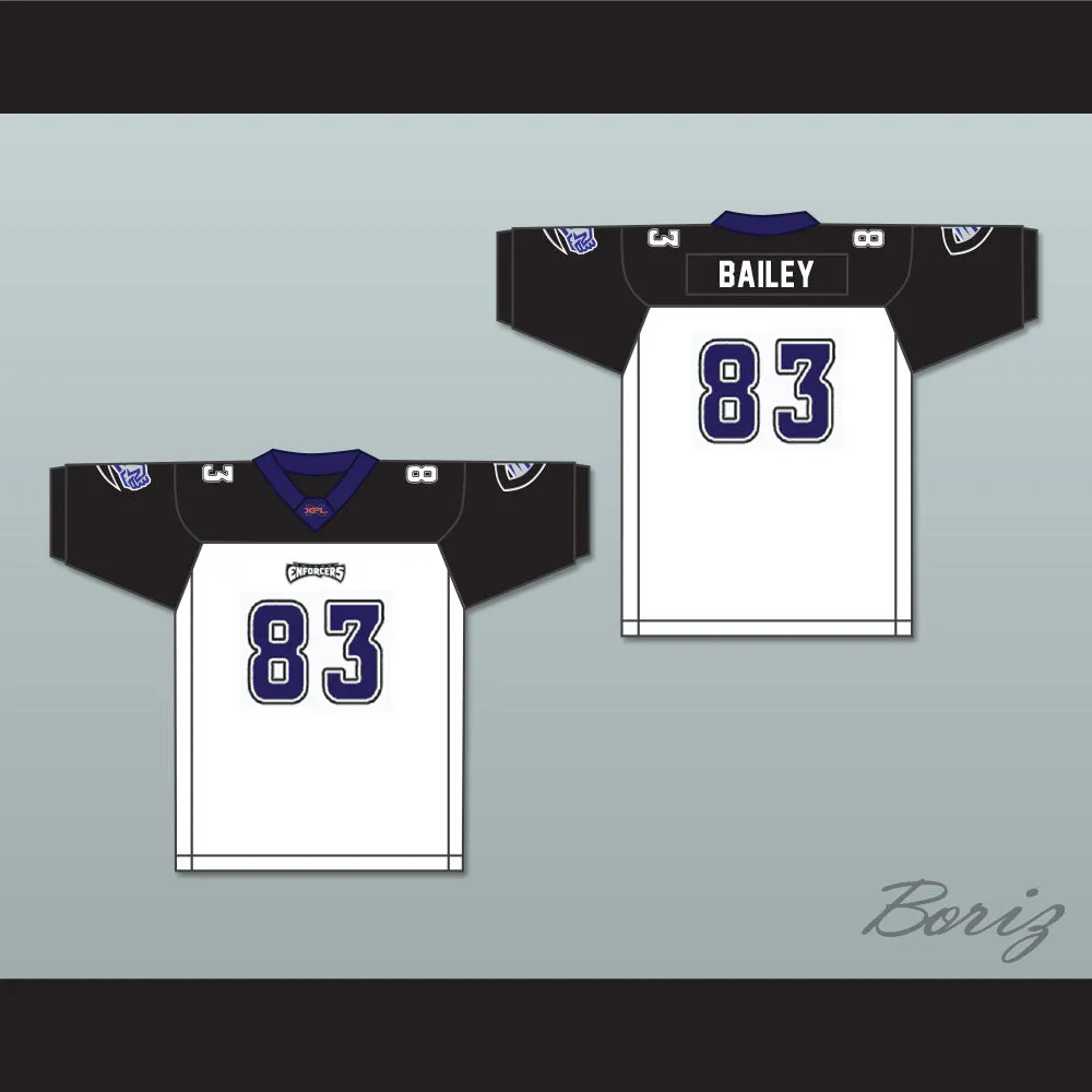 Aaron Bailey 83 Chicago Enforcers Away Football Jersey