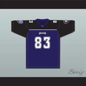 Aaron Bailey 83 Chicago Enforcers Home Football Jersey