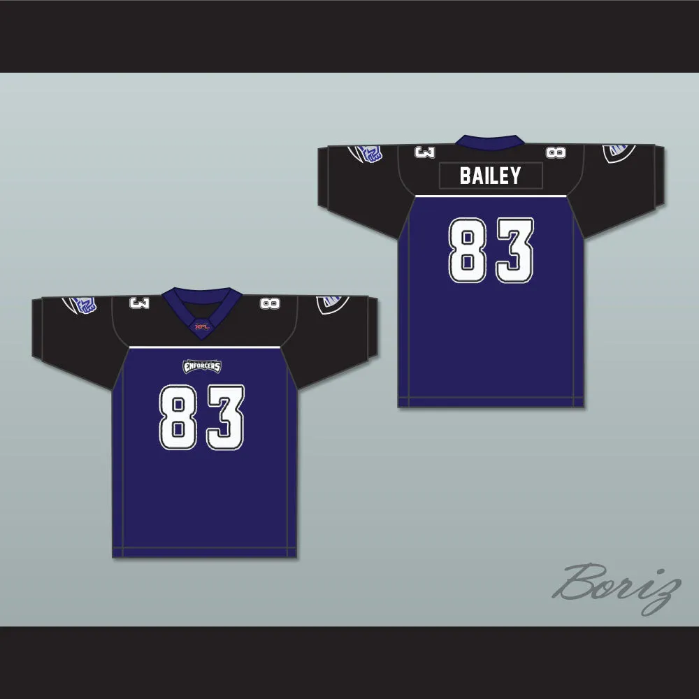 Aaron Bailey 83 Chicago Enforcers Home Football Jersey