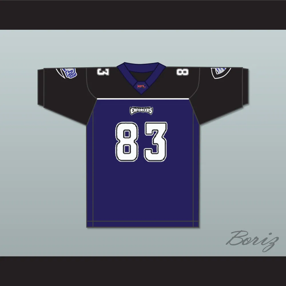 Aaron Bailey 83 Chicago Enforcers Home Football Jersey