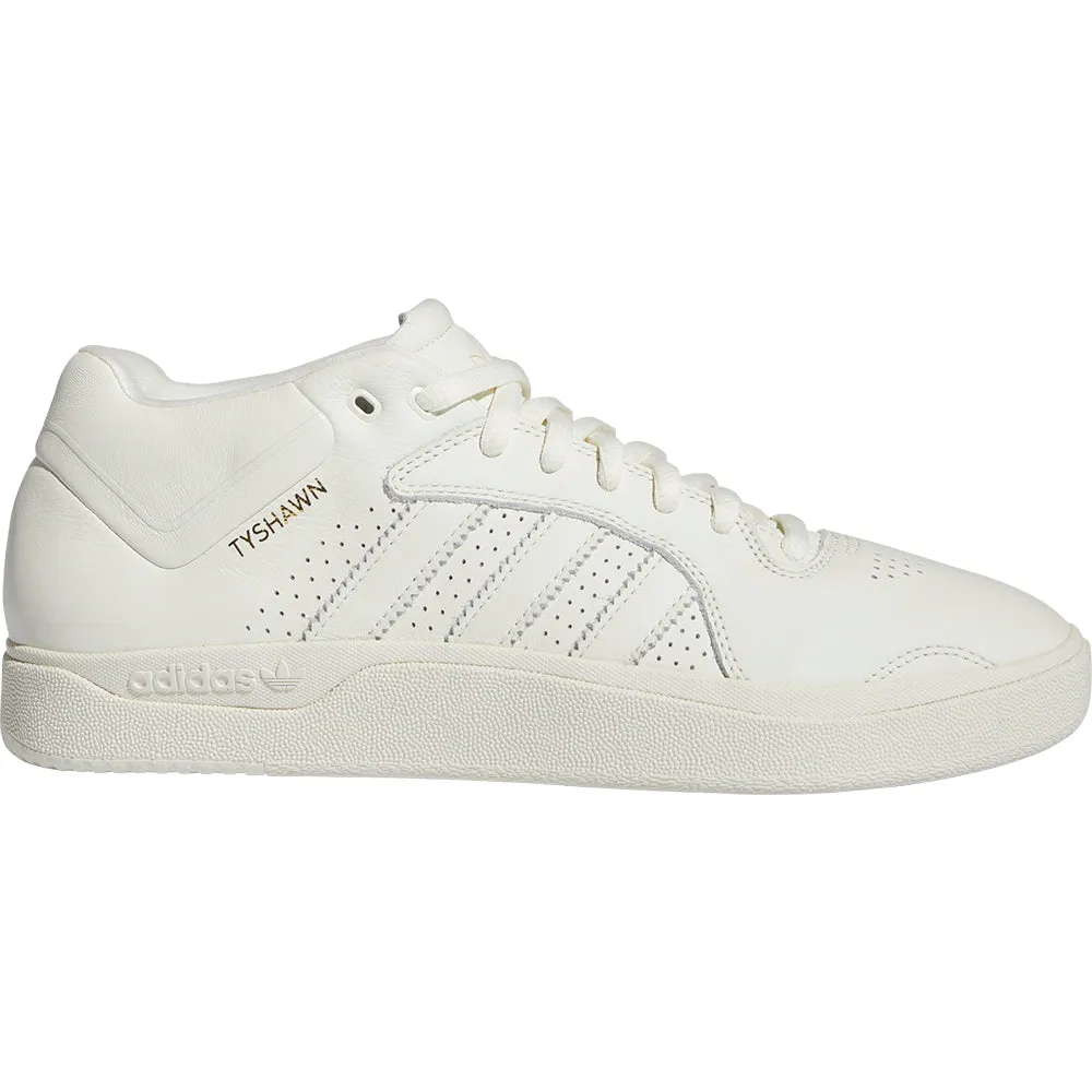 adidas Tyshawn Shoes Ivory/Ivory/Blue Bird