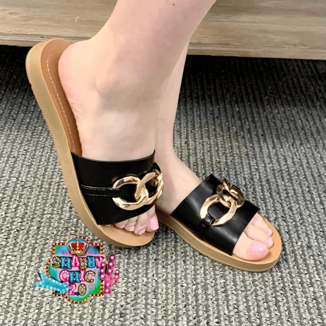 Ageless Sandals - Black