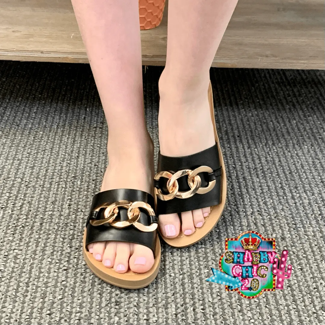 Ageless Sandals - Black