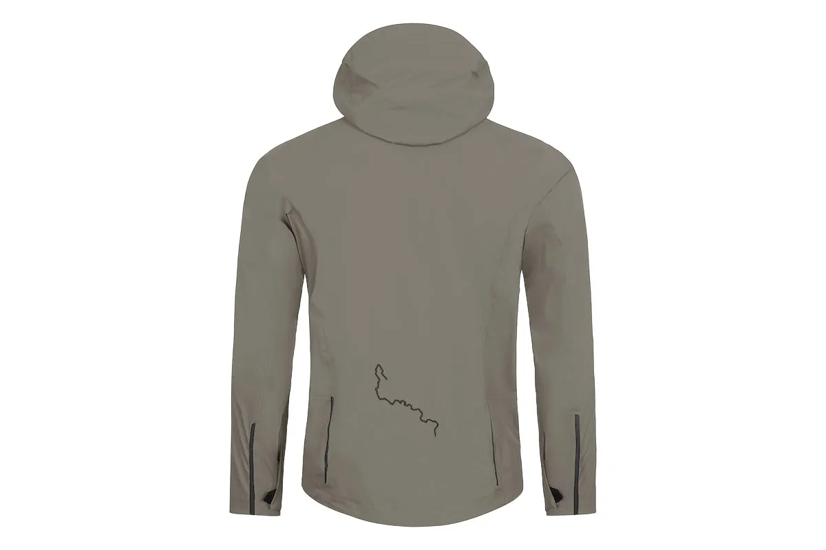 ALBION Unisex Zoa Rain Shell - Lichen