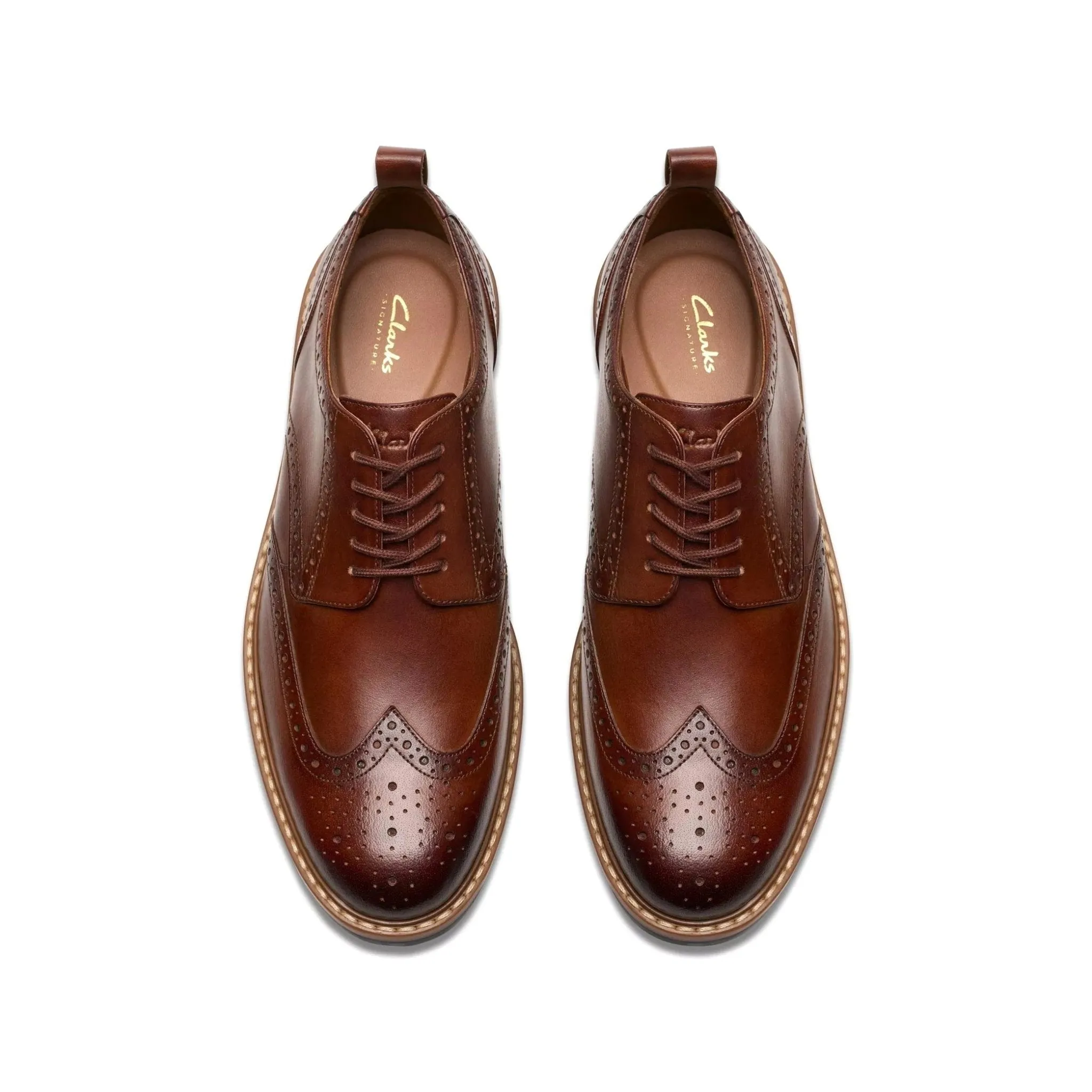 'Aldwin Limit' men's lace-up shoe - Brown