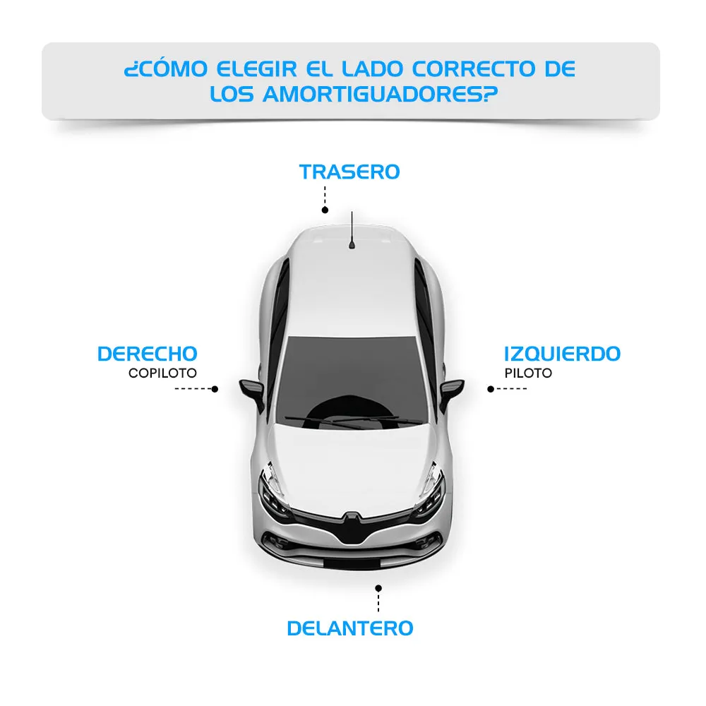 Amortiguadores Originales Ag Shock Suzuki S-Cross 2014-2023 Delantero Izquierdo