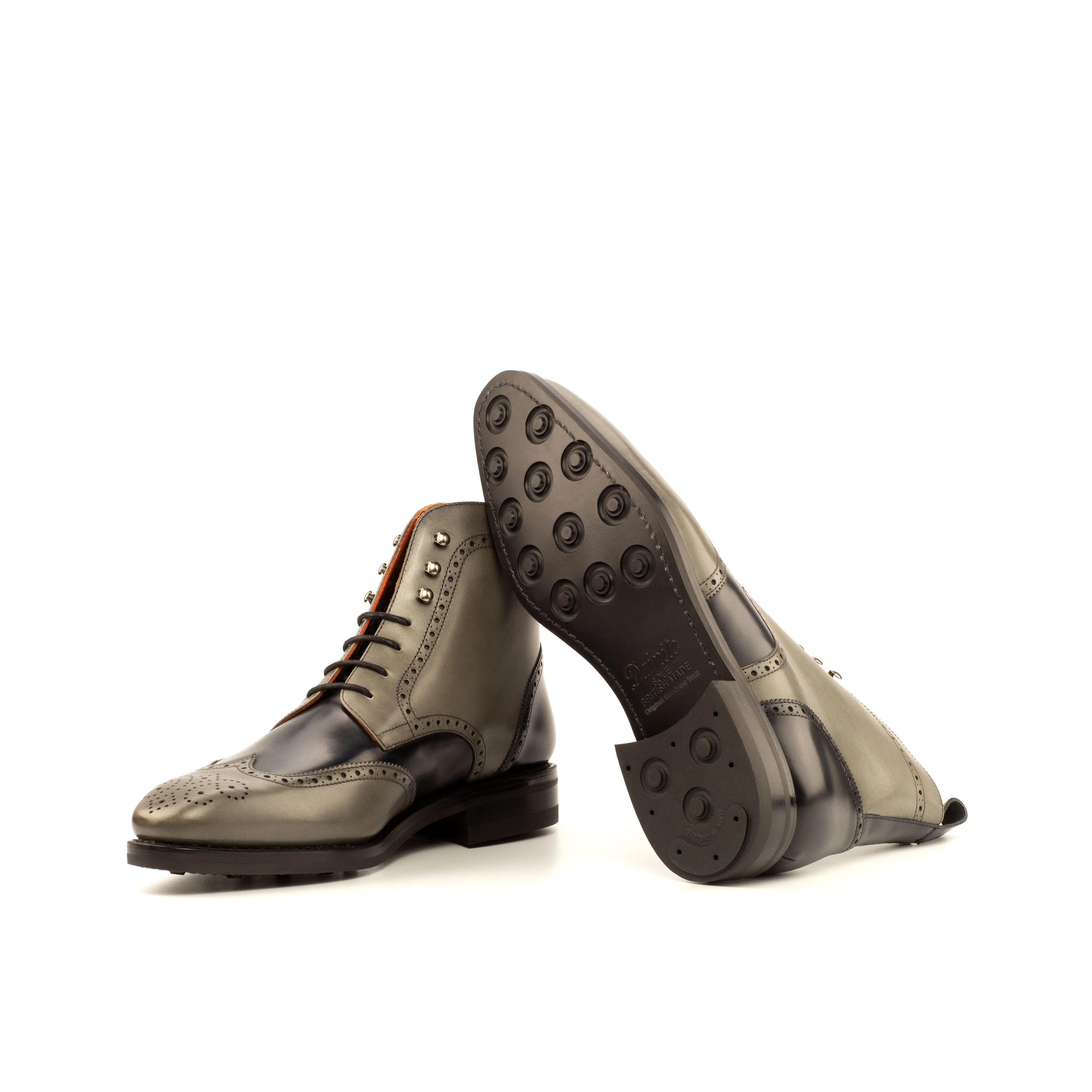 ANGELINO MILITARY BROGUE BOOT
