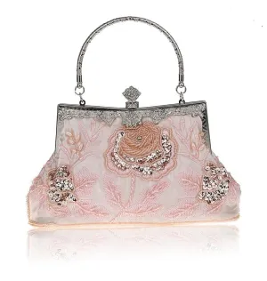 Antique Style Sequined handmade Womens Vintage Evening Purse|JaosWish