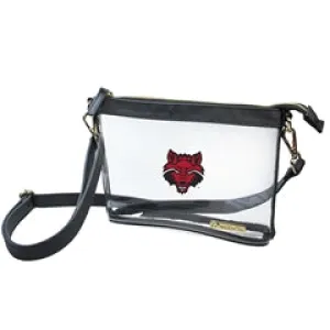 Arkansas State Redwolves Clear Crossbody