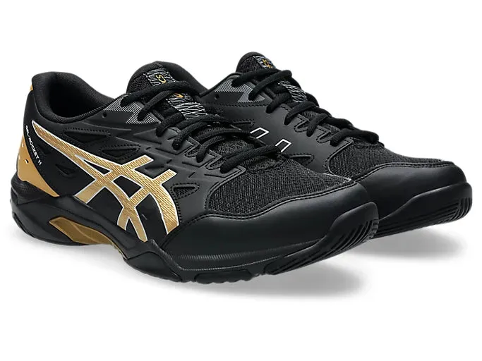 Asics Gel Rocket 11 Badminton Shoe | Black/Piedmont Grey
