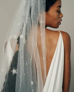 ASTRA STAR BEADED VEIL