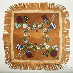 Athabaskan Beaded Pillow Top