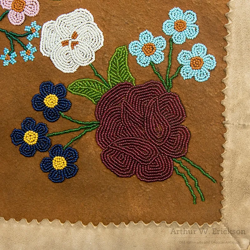 Athabaskan Beaded Pillow Top