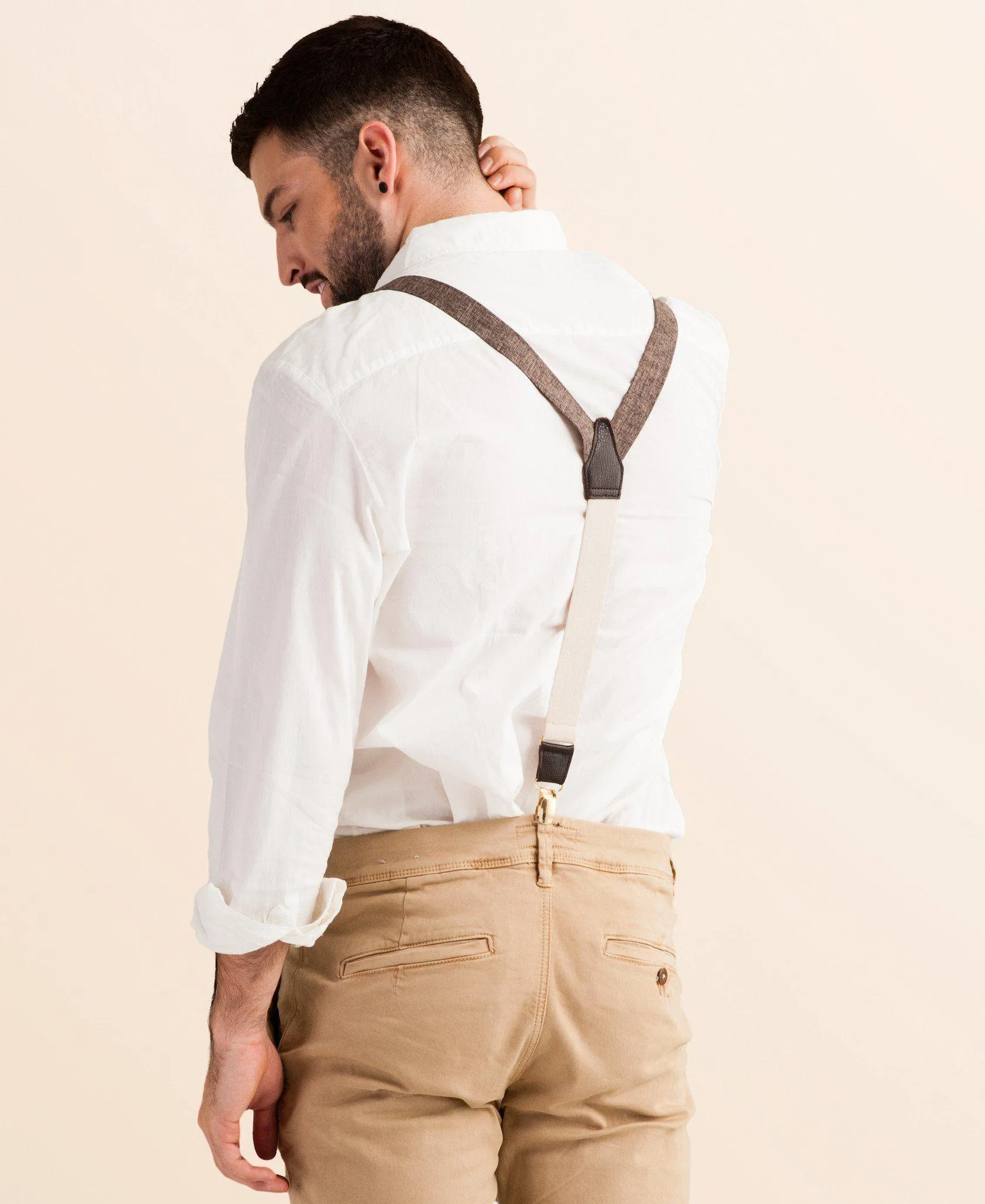 Autumn Harvest - Classic Brown Suspenders
