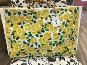 Bamboo Gemma Tote -Lemonade