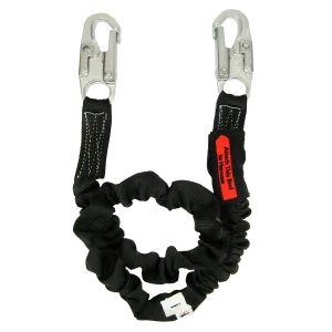 Bashlin - 2" tubular nylon web with polyester shock absorbing core and two SL6650A snaphooks