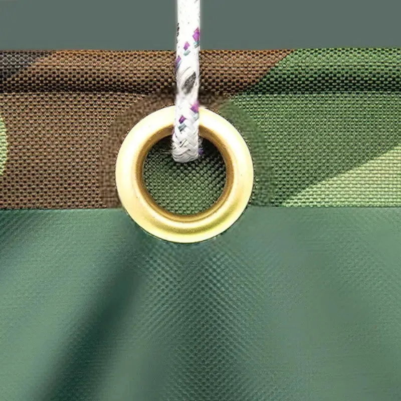 Bâche d'ombrage camouflage