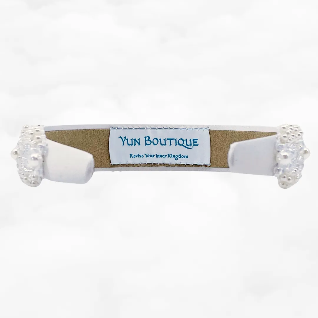Beaded Embroidered Bridal Headband