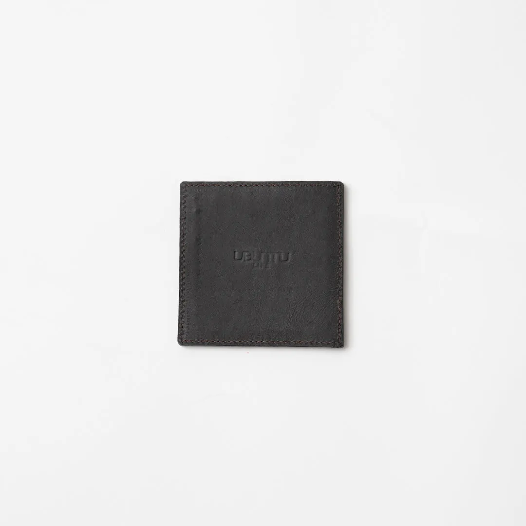 Beaded Leather Coasters