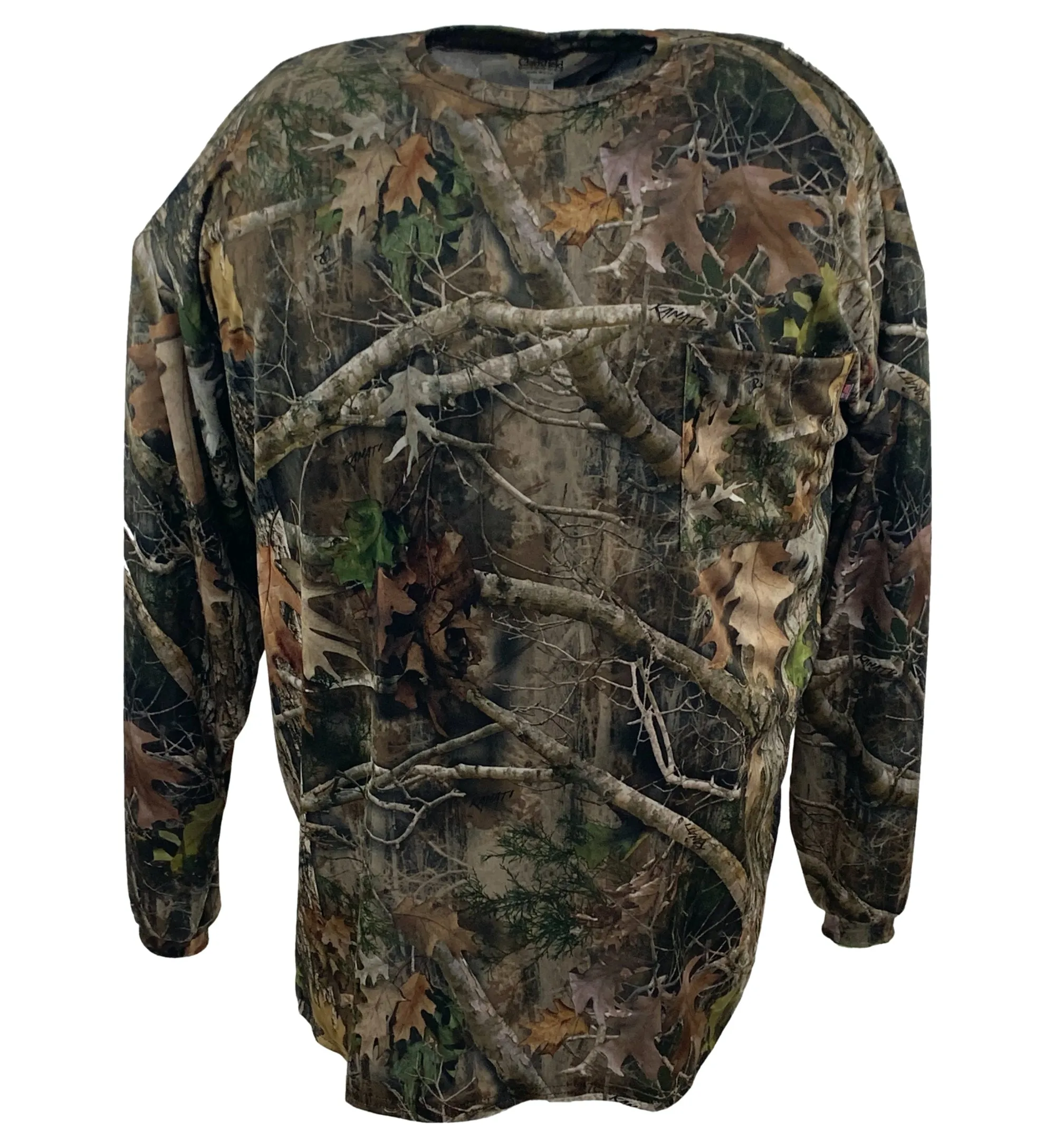 Big & Tall Kanati Camo Long Sleeve Hunting T-Shirt