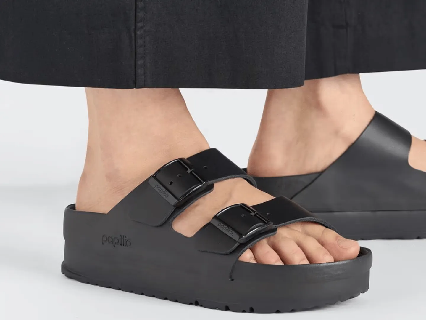 Birkenstock Arizona Flex Platform Black