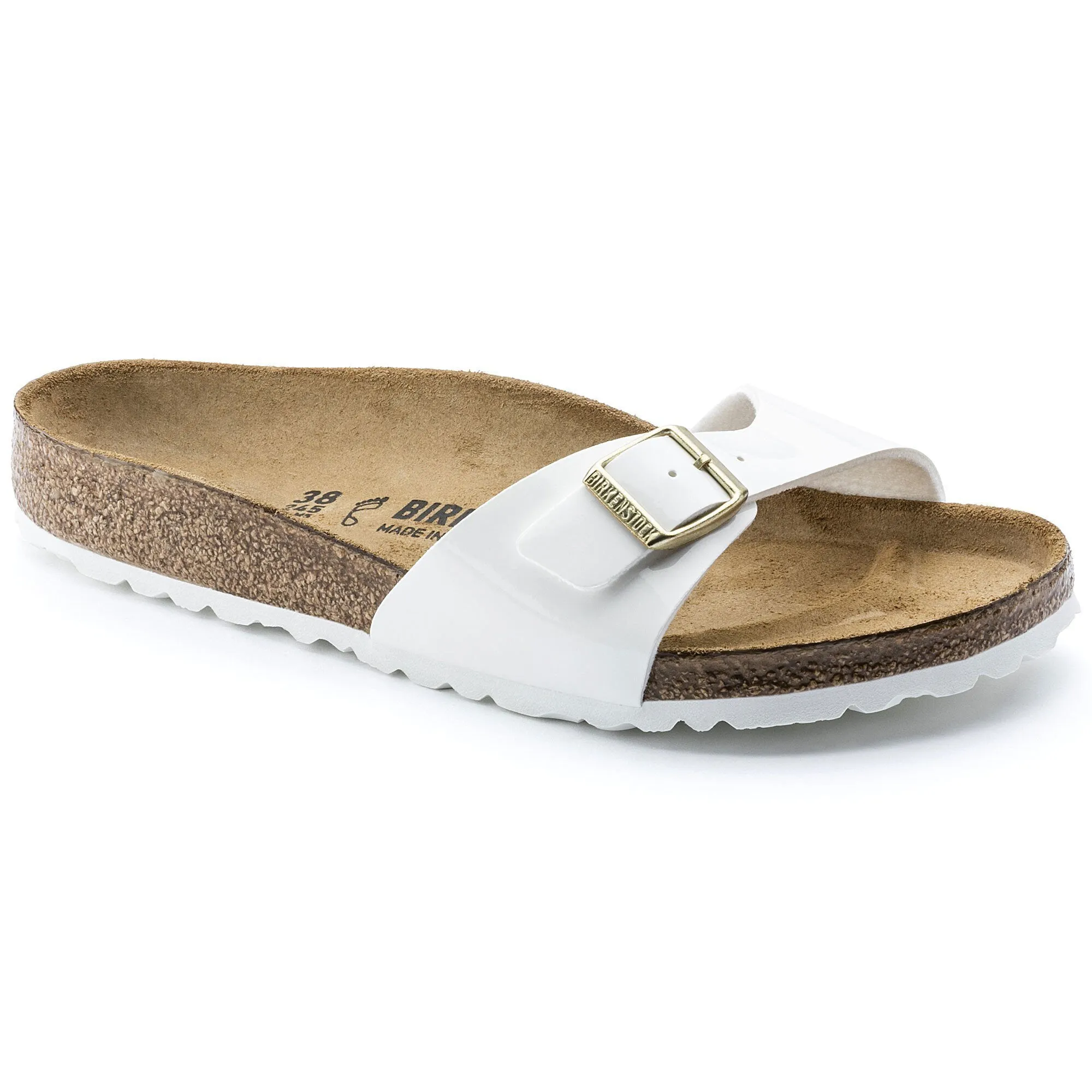 BIRKENSTOCK- MADRID BIRKO-FLOR PATENT SANDAL
