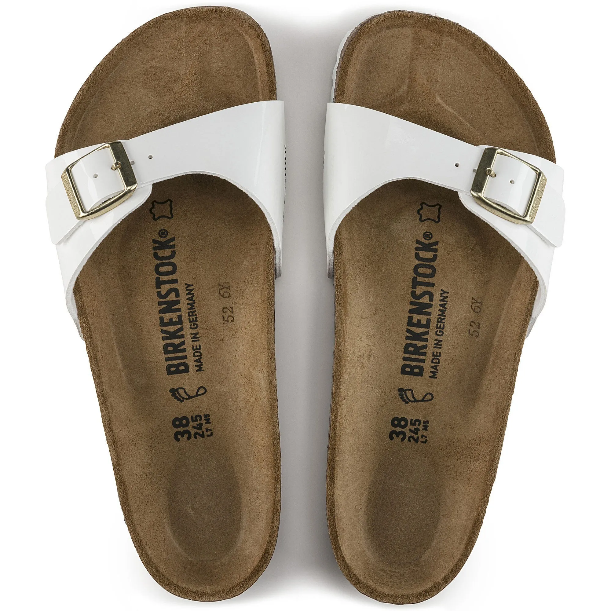 BIRKENSTOCK- MADRID BIRKO-FLOR PATENT SANDAL