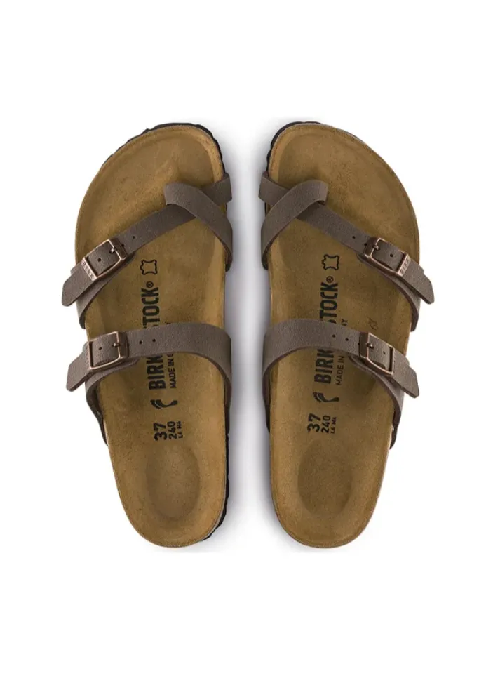 Birkenstock MAYARI Birkibuc  Nubuck Mocha
