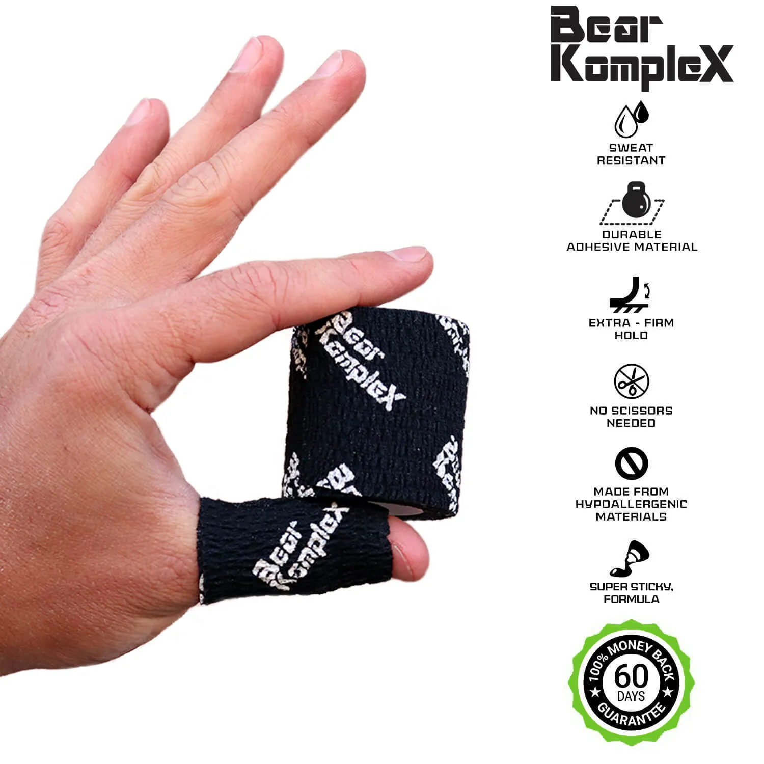 BKX Sports Tape (4 rolls)