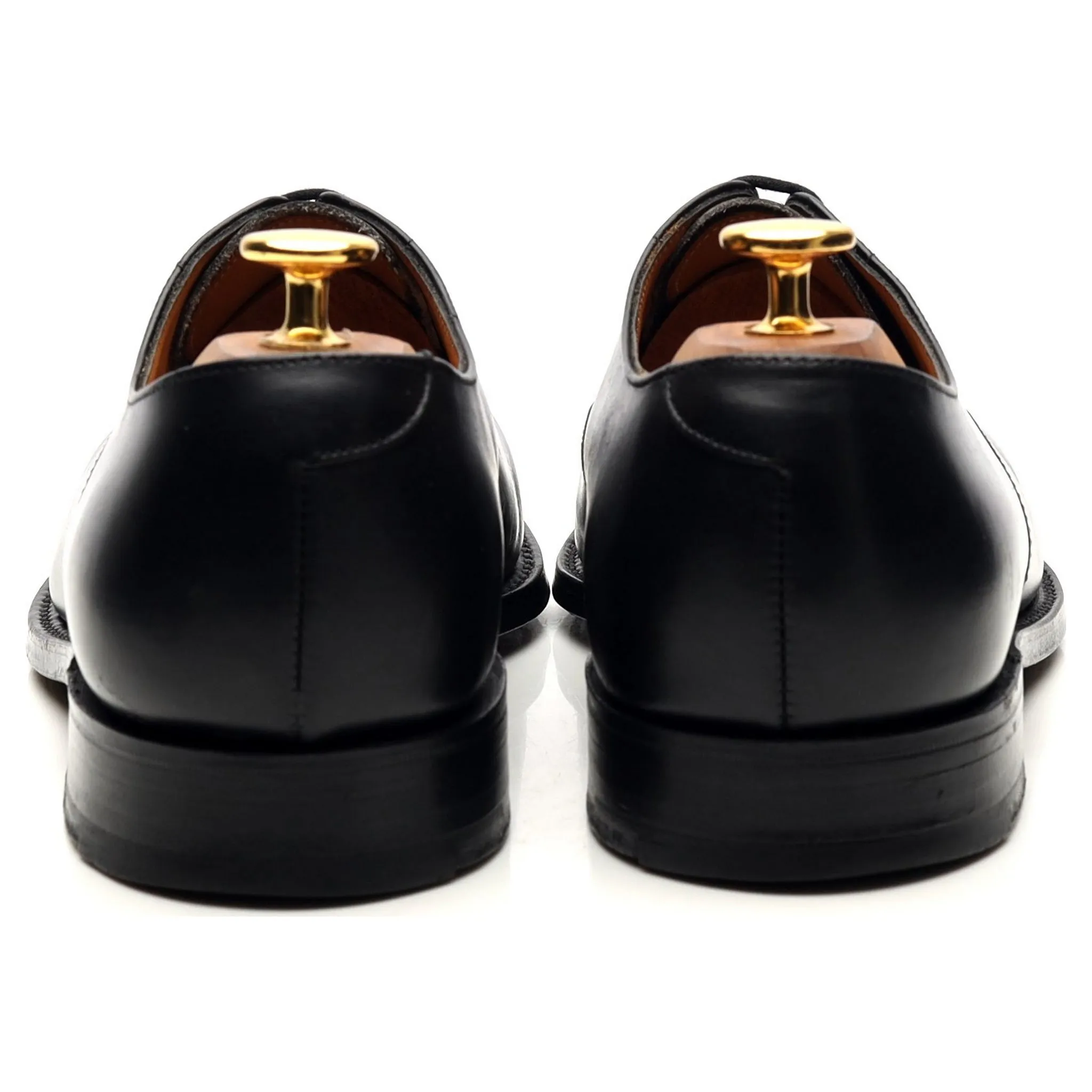 Black Leather Oxford UK 6.5 E