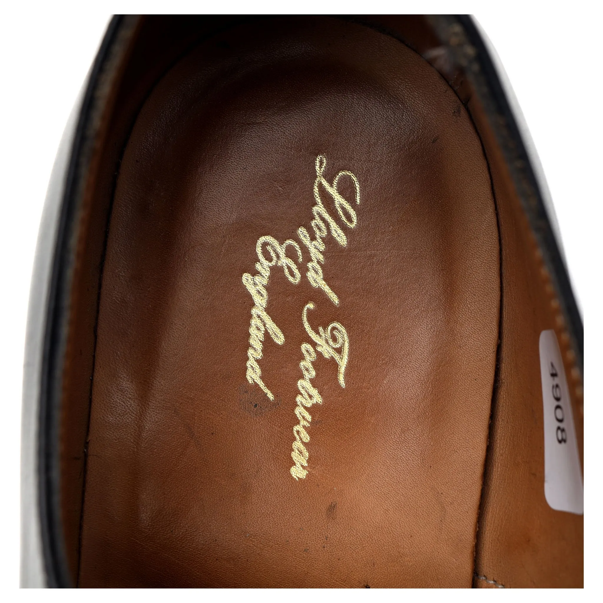 Black Leather Oxford UK 6.5 E