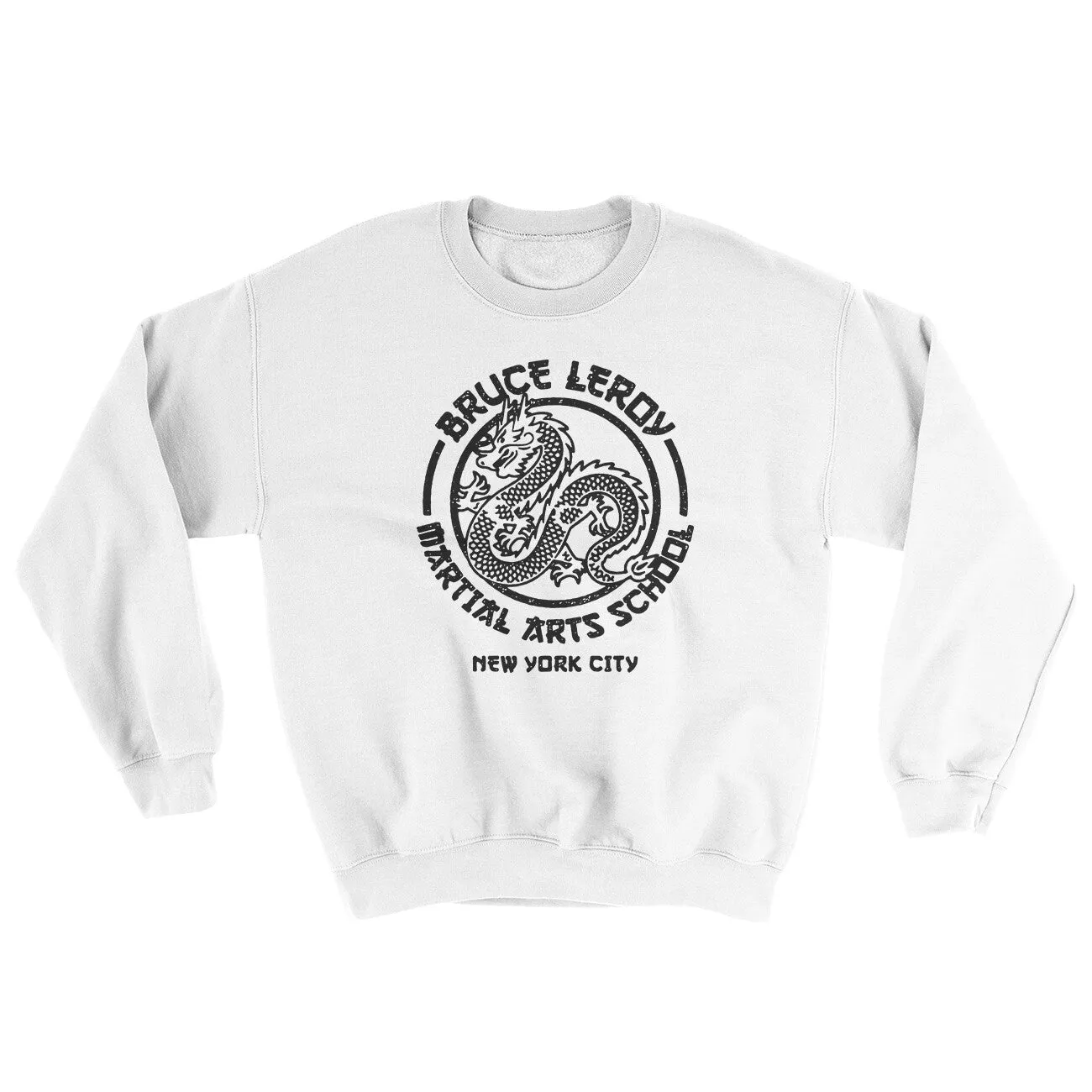 Bruce Leroy Martial Arts School Ugly Sweater