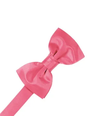 Bubblegum Luxury Satin Kids Bow Tie