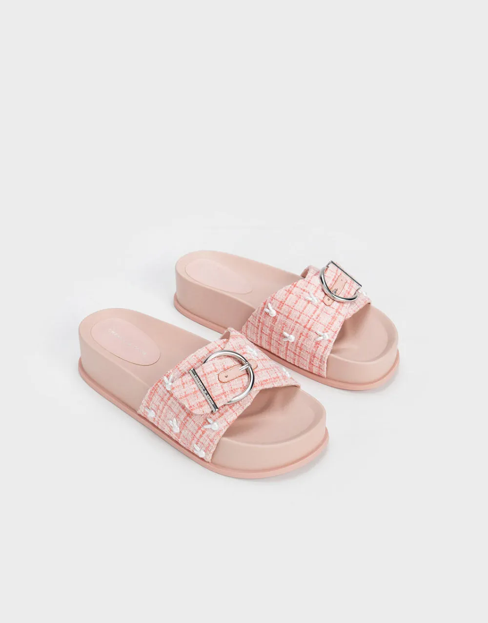 Bunny Tweed Buckled