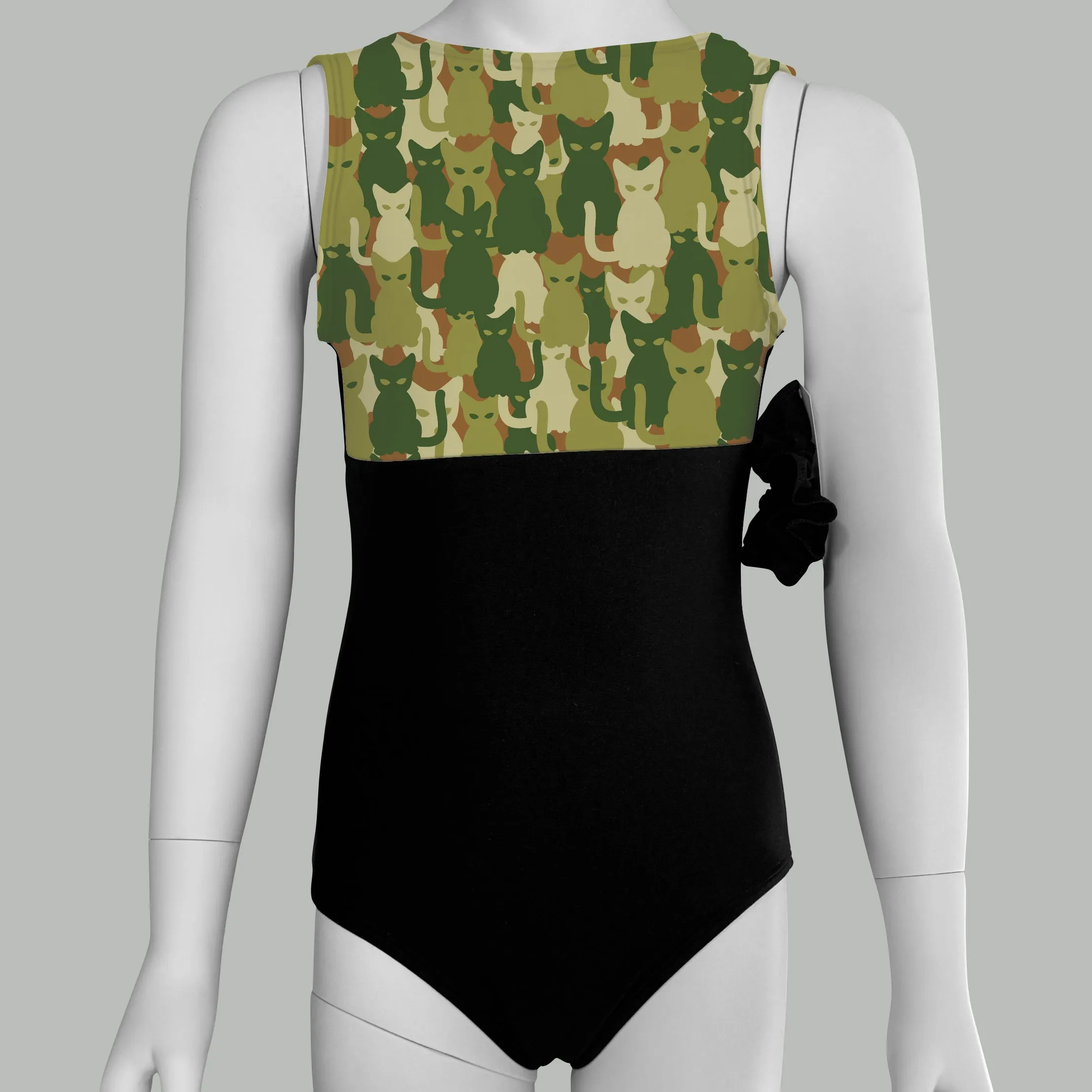 Camouflage Cats Leotard